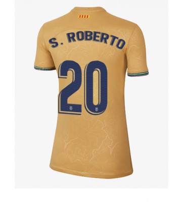 Barcelona Sergi Roberto #20 Bortedrakt Kvinner 2022-23 Kortermet